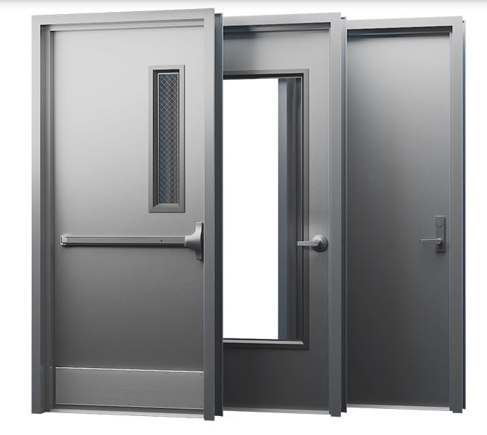 Hollow metal door project
